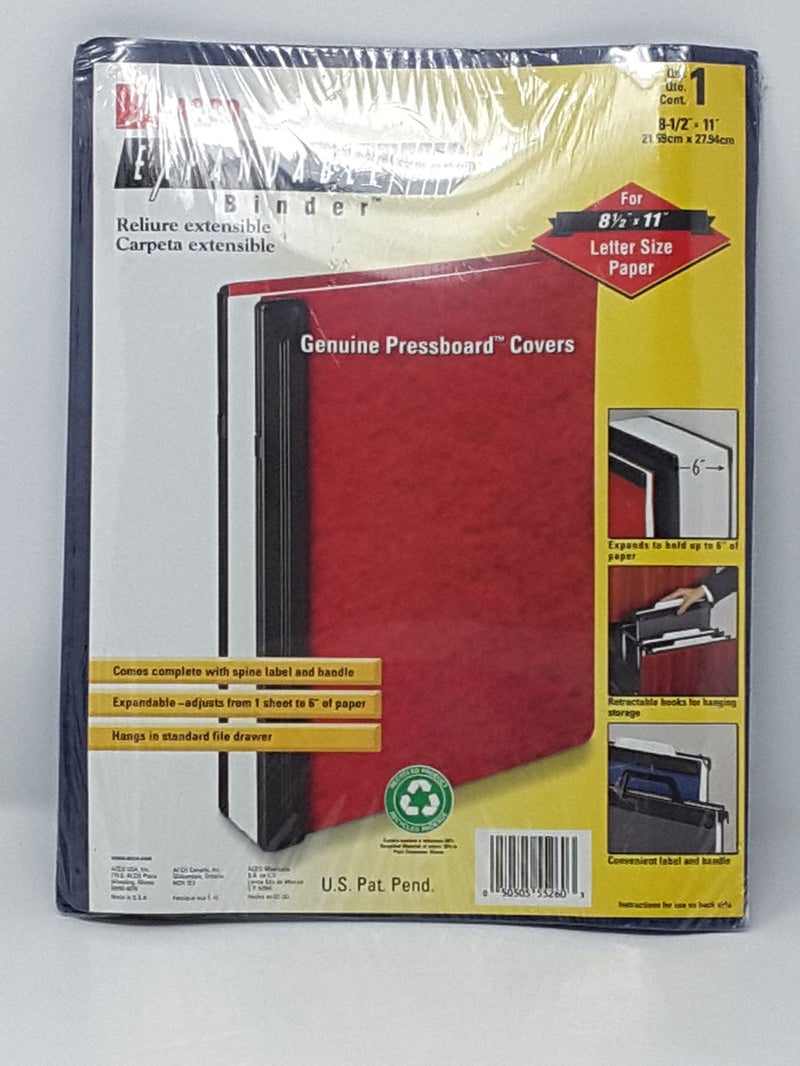 ACCO Brands ACCO Expandable Pressboard Data Binders - Image 1